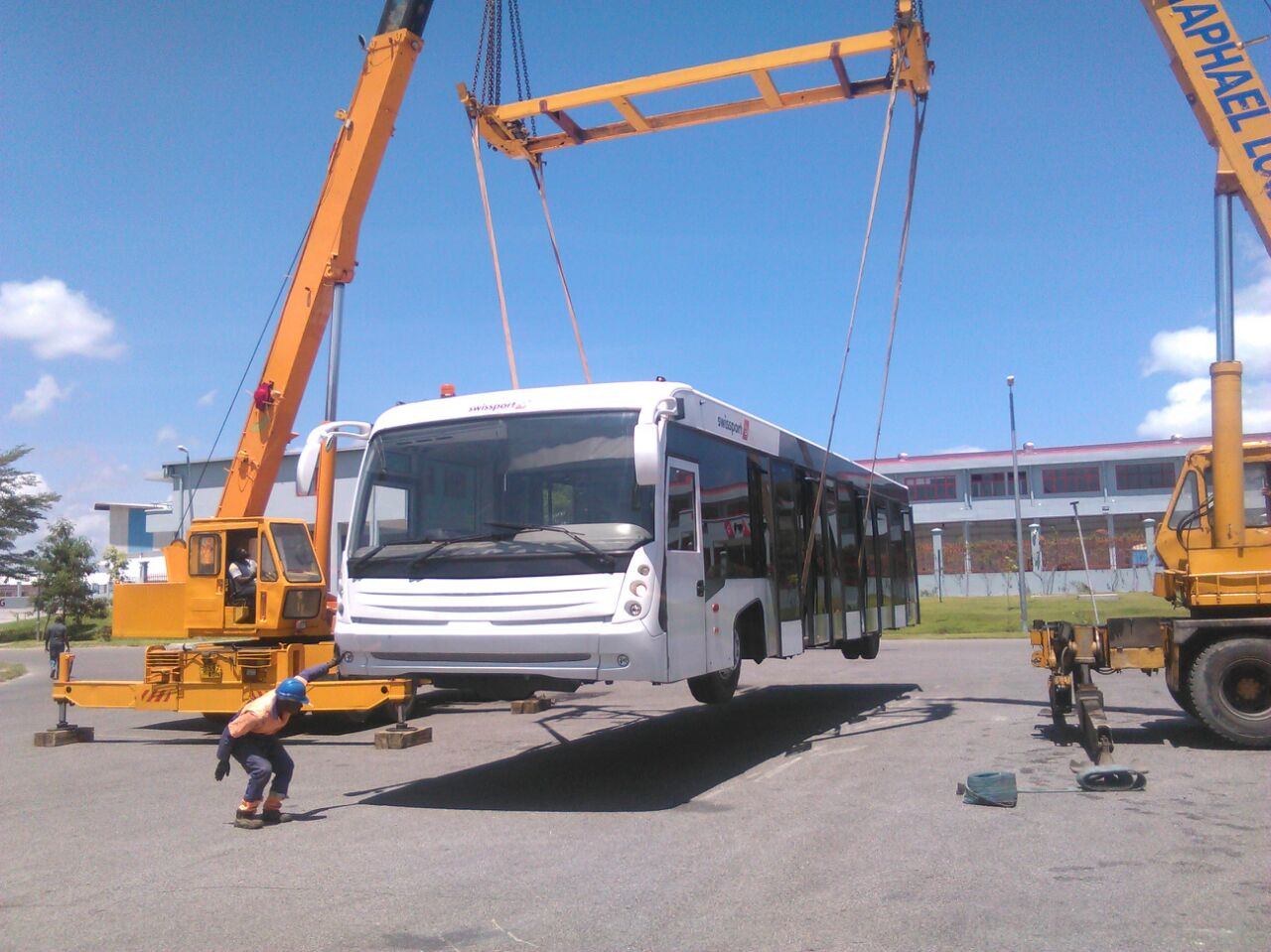 Aviation Equipment Lifting Project for Swissport Tanzania